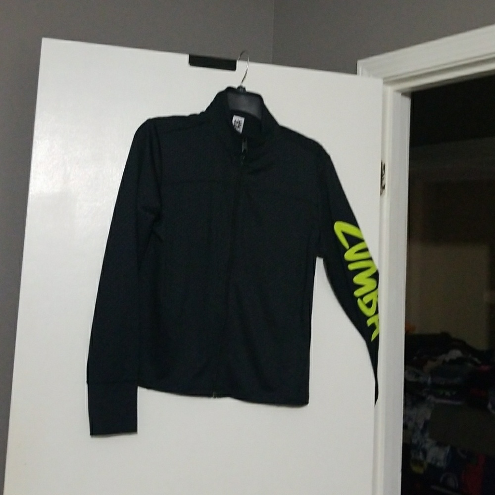 Zumba zip mesh up jacket